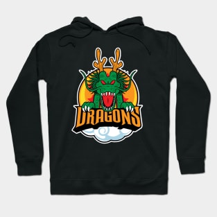 Dragons Mascot logo Hoodie